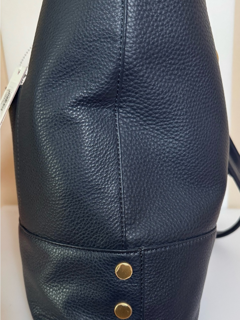 NWT Hammitt Navy Tides Pebbled Leather Addie Tote - Picture 3 of 12